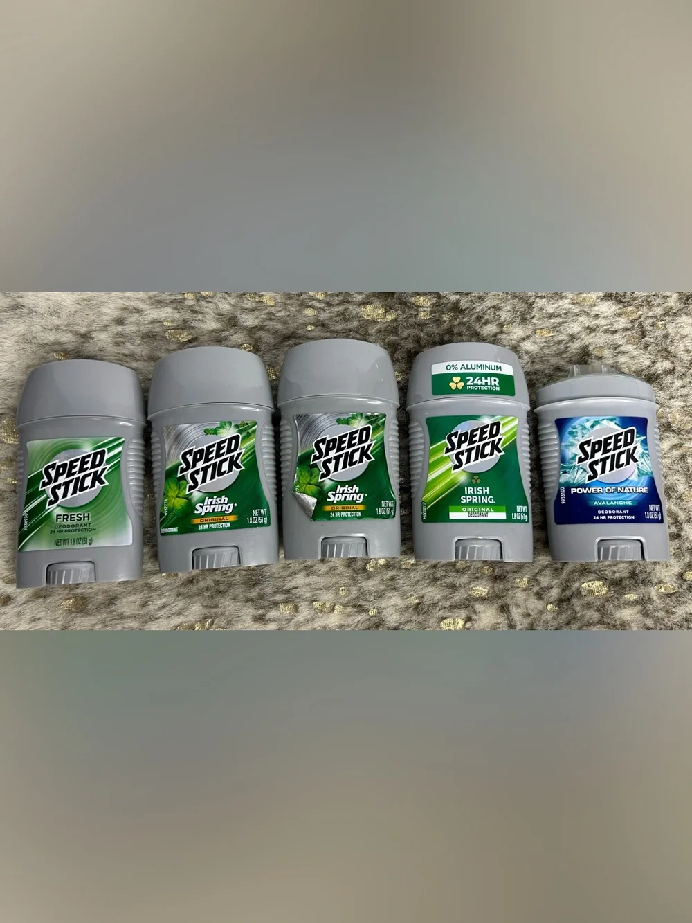 5 for $25🔥Speed Stick Deodorant for Men- Bundle of 5- New